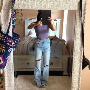 ZARA - EXTREME distress jeans